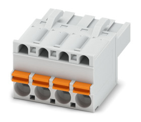 Wtykowy blok zaciskowy, seria: 5/4-ST KMGY, FKCT 2 4-pinowe raster 5 mm 1-rzędowe Powierzchnia Phoenix Contact
