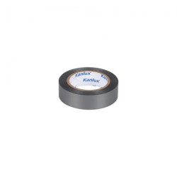 Taśma izolacyjna IT-2/10/16MM-GR 10m PVC szary 01290