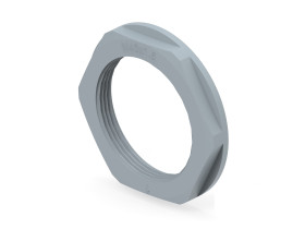 Nakrętka do dławnic kablowych gwint: M40 PA 6 Szary Entrelec