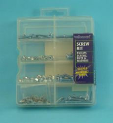 ZESTAW ŚRUB,PODKŁADEK,NAKRĘTEK 330szt