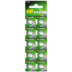 Bateria alkaliczna A76 / G13 / AG13 / L1154 / LR44 / 157 / V13GA / RW82 /10szt./