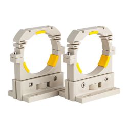 Uchwyty do tuby laserowej z regulacją wysokości 2 szt.