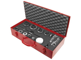 Zestaw wycinaków okrągłych WO_R-K5-STD ręczny (fi 16,5, 22,5, 30,5, 38,5, 48,5, 55,5, 60,5)+K5 WO_R-K5-STD ERKO