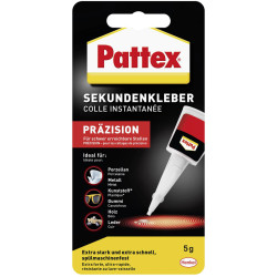 Pattex PSK5C Pr&#xE4;zision Superglue 5g Fast Strong Precise Dosing Tip