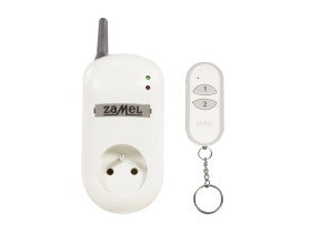 Gniazdo zdalnie sterowane z pilotem TYP: (RWG-01+P-257/2) RWG-01K ZAMEL