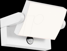 2938 Wall light fixture, 17 W, 2520 lm, 3000 K, white, IP65, sensor