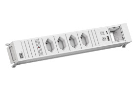 Listwa zasilająca Bachmann 916722 916.722 Ilość gniazdek: 4