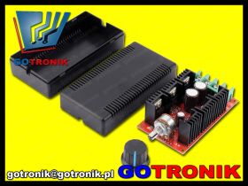 Sterownik PWM 10-50V 40A + obudowa
