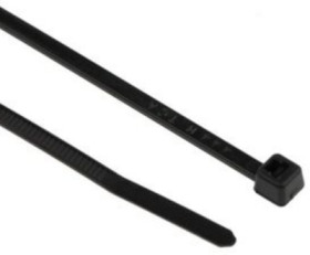 Cable tie, releasable, PA, (L x W) 100 x 2.5 mm, bundle-Ø 22 mm, natural, -40 to 85 °C, 138-00001