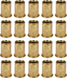 NITONAKRĘTKI STALOWE M10, 20SZT