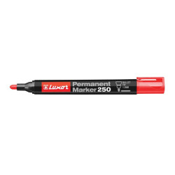 LUXOR PERMANENT MARKER 250 RED