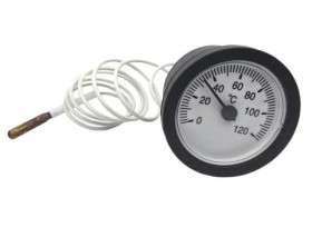 TERMOMETR 0-120st.C Z KAPILARĄ SONDA=1m.