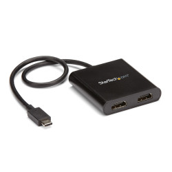 Adapter, 4K, do wyświetlaczy: 2, USB C, USB 3.1, HDMI