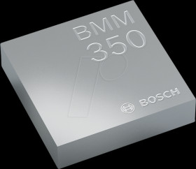 BMM350 16-bit 3-axis magnetometer, 1.7 - 1.9 V, SMD