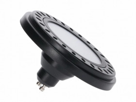 Żarówka led AR111 GU10 15W 3000K 120st. czarna