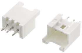 Wtyk PCB 3-pinowe raster: 2.5mm -rzędowe Molex Przewlekany 3.0A 250.0 V.