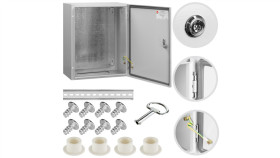 Obudowa Hermetyczna Rozdzielnia Metalowa Z Płytą Montażową 500X400x250 Ip65...