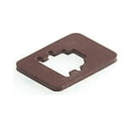 Płaska uszczelka gniazdo kablowe GMN 209-3 NBR blassbraun