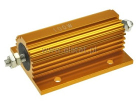Rezystor drutowy 8R ( Ohm) 100W z radiatorem