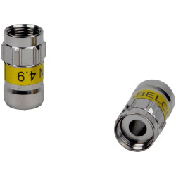 Cabelcon 99909631-04 F Connector Compression Waterproof 100 pieces