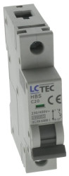 Wyłącznik nadprądowy HBS 1P 1M 1F C 20A 10kA