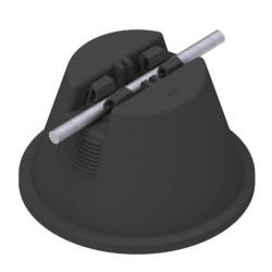 Uchwyt betonowy w tworzywie do siatki zwodów, na papę i membranę AN-KOM AN-11D
