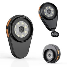 Ręczny mikroskop cyfrowy 2MP 500X powiększenie obiektyw z autofokusem 8 diod LED przenośne zasilanie typu C 2 cale ekran IPS