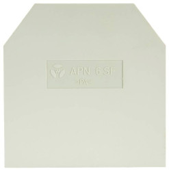 Wieland Electric 07.313.2355.0 Płyta zamykająca szary 10 szt.