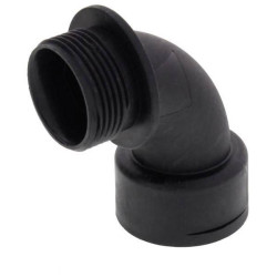Wiska 10110783 Elbow union M16 Polyamide Black
