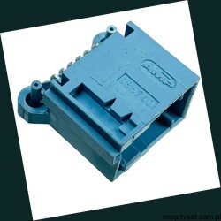 185740-2 Connector 2 x 6 Pin THT AMP