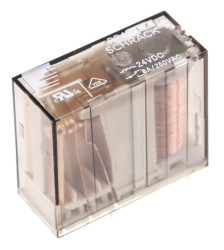 Przekaźnik mocy 24V dc DPDT TE Connectivity, montaż PCB 1100Ω Otwór przezierny