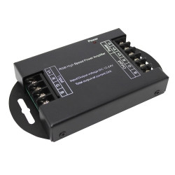 Wzmacniacz sygnału do taśm LED RGB 12V 24A PWM Ultra szybki