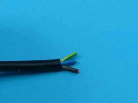 OMY-3x0,50 ŻO=H03VV-F CZARNY PRZEWÓD 300