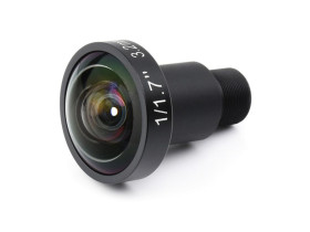 Waveshare M12 High Resolution Lens, 12MP, 160° FOV, 3.2mm Focal length, Compatible with Raspberry Pi High Quality Camera M12