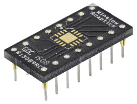 16 QFN 0.65mm, 16 pin DIP 0.3in.adapter