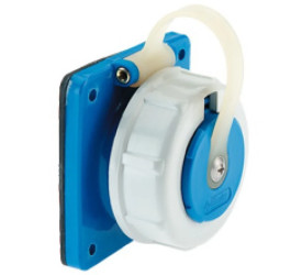 Gniazdo tablicowe jednofazowe 16A 3p 250V IP68 7112