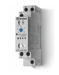 80.01.0.240.0000 Przekaźnik czasowy wielofunkcyjny, zasilanie 12-240V AC/DC, 1 styk 16A (80.01.0.240.0000)