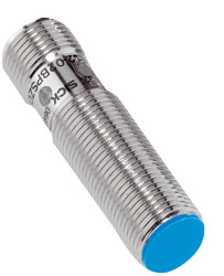 Czujnik zbliżeniowy M12 Indukcyjny 6 mm SICK Częściowo wpuszczany 10 → 30 V prądu stałego długość 46mm Gwintowany