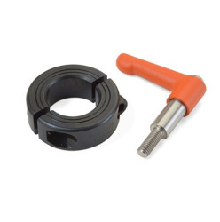 Pierścień osadczy, mocowanie: Zacisk, śred. wału: 14mm, Stal