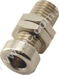 RC-154 Gniazdo nieizolowane 4mm, mont.M6, przyłącze przykręcane, RC154, WYPRZEDAŻ