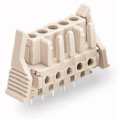 Gniazdo MCS-MIDI Classic 2-biegunowe jasnoszare raster 5mm 722-132/039-000 /100szt./