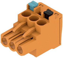 Weidmüller Obudowa złącza pin żeńskiego na kabel Ilość pinów 3 Wymiary siatki: 5.08 mm 2764380000 600 szt.