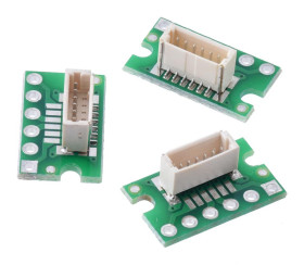 Pololu Breakout for JST SH-Style Connector, 6-Pin Male Top-Entry (3-Pack, Untested)