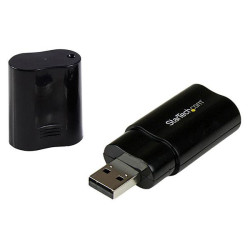 StarTech.com ICUSBAUDIOB USB Stereo Audio Adapter External Sound Card
