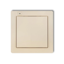 DECO Nadajnik 1-klawiszowy 2-kanałowy do systemu Exta Free beżowy 1DEF-1