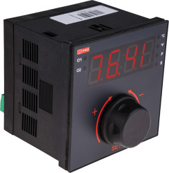 Regulator temperatury PID panelowy RS PRO Uz: 230 V AC wyjście Przekaźnik, SSR 2-wyjściowy wejście CU-50, termopara