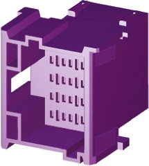 Złącze samochodowe 15-pinowe TE Connectivity 3-rzędowe Męski Timer Złącze samochodowe