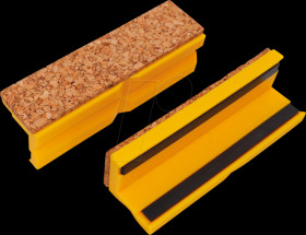 9-900-S4100 Soft jaws for vices, cork/plastic, 100 mm, 1 pair
