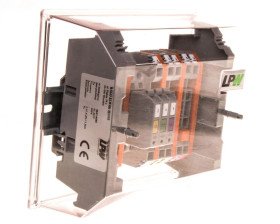 Listwa pomiarowa LPW 10-torowaz bezpiecznikami wykonanie suwakowe 847-585