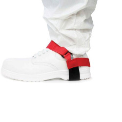 Antistat 068-0009 ESD Heel Clip 100 pcs Black/Yellow for Static Control